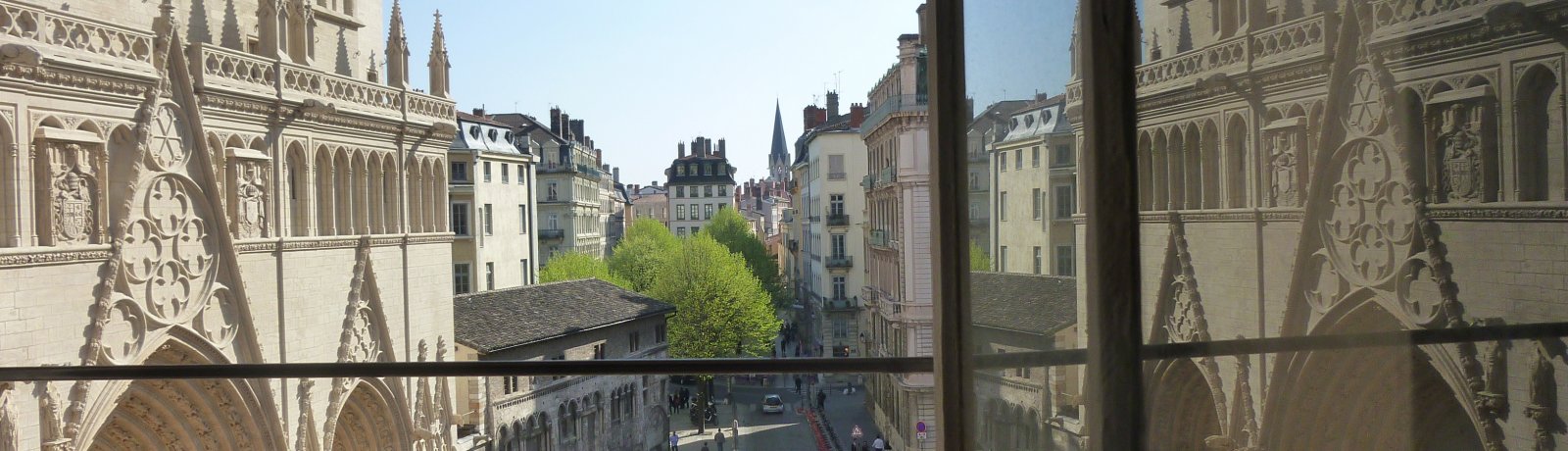 View of the Vieux-lyon from the accomodation