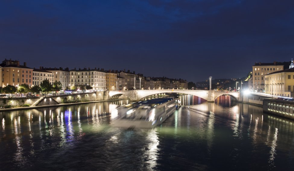 Lyon by night